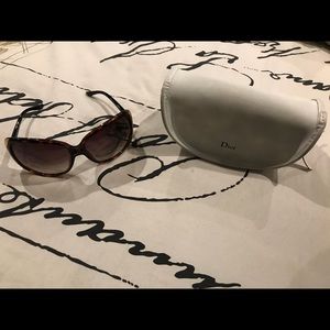 Dior brown sunglasses